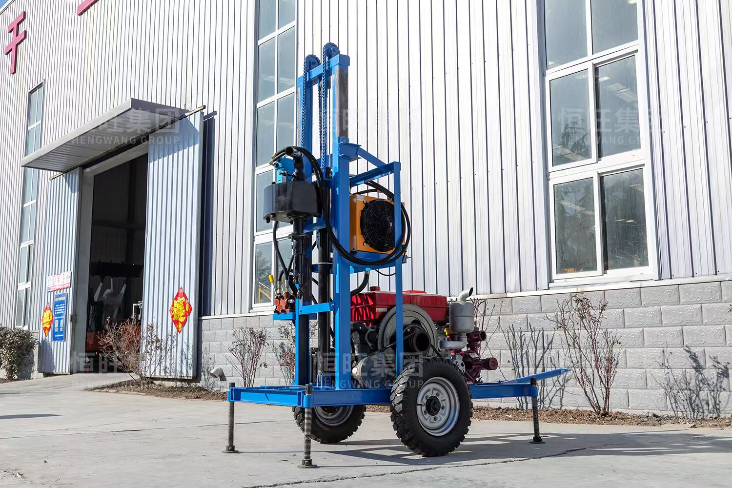 Diesel Hydraulic Well Driller