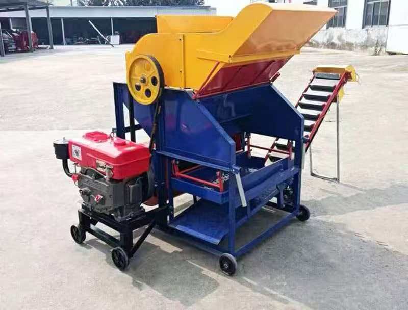Groundnut Thresher Machine- Diesel Engine