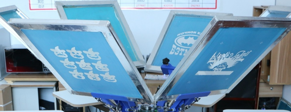 Six-Color  Screen Printer Manual Printing Machine